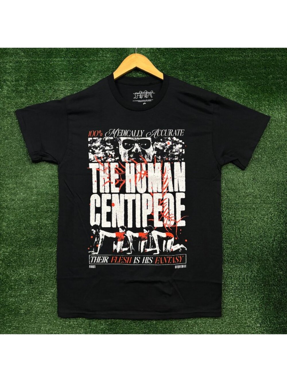 The Human Centipede First Sequence Horror T-Shirt Size Medium